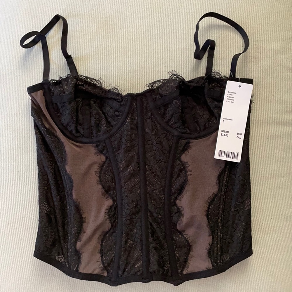 COPY - UO modern love corset NWT